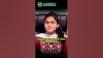 How I cracked the interview| APPSC Group 1 Ranker| R.C.Reddy IAS Study Circle