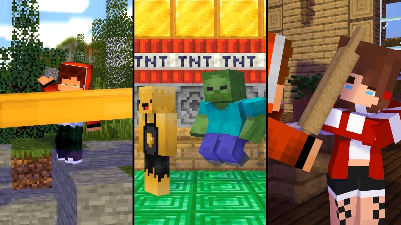 How to get to other side | Minecraft Mix #minecraft