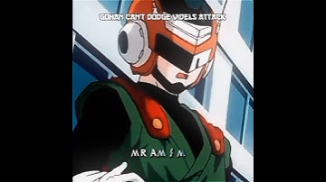 Gohan Dodges Attacks, Not Opportunities ☠️ #anime #shorts #dragonballz #dragonball #gohan #goku