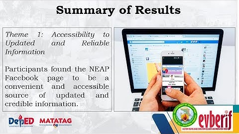 Transcendental Phenomenological Research Reveals Insights of NEAP Facebook Page