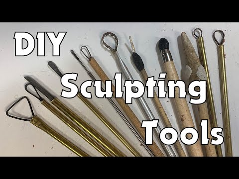 How To Make Your Own SCULPTING TOOLS 