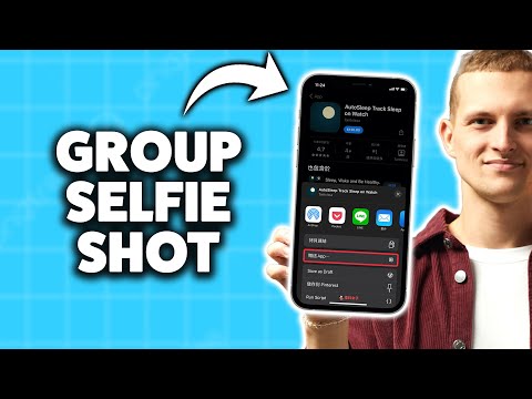 So macht man ein Gruppen-Selfie mit dem iPhone (Schritt-für-Schritt-Anleitung)