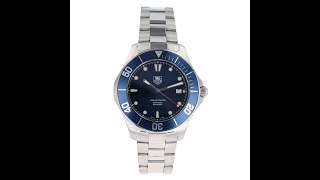 Tag Heuer Aquaracer Pre Owned Watch Ref Wab2011