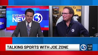 Talking sports with Channel 3 sports director Joe Zone