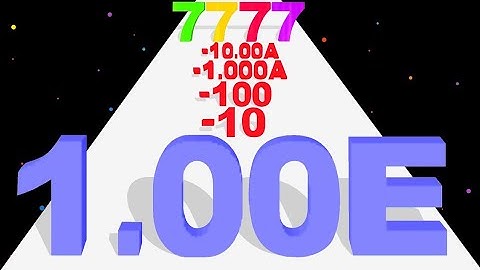 Number Merge Run vs Number Master 3D #1 - Little Kideo