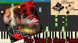 Lo Maan Liya Piano(Tutorial+MIDI+Music Sheet) screenshot 4