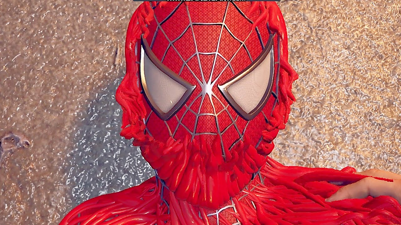 Трансформация Карнажа в костюме Рэйми-паутины — Marvel Spider-Man 2