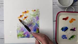 Easy Meadow Watercolour To Try!