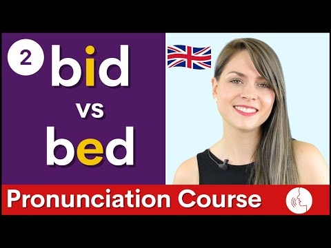 Practice Your English Pronunciation: /e/ vs /ɪ/ Vowel Sounds | Course #2