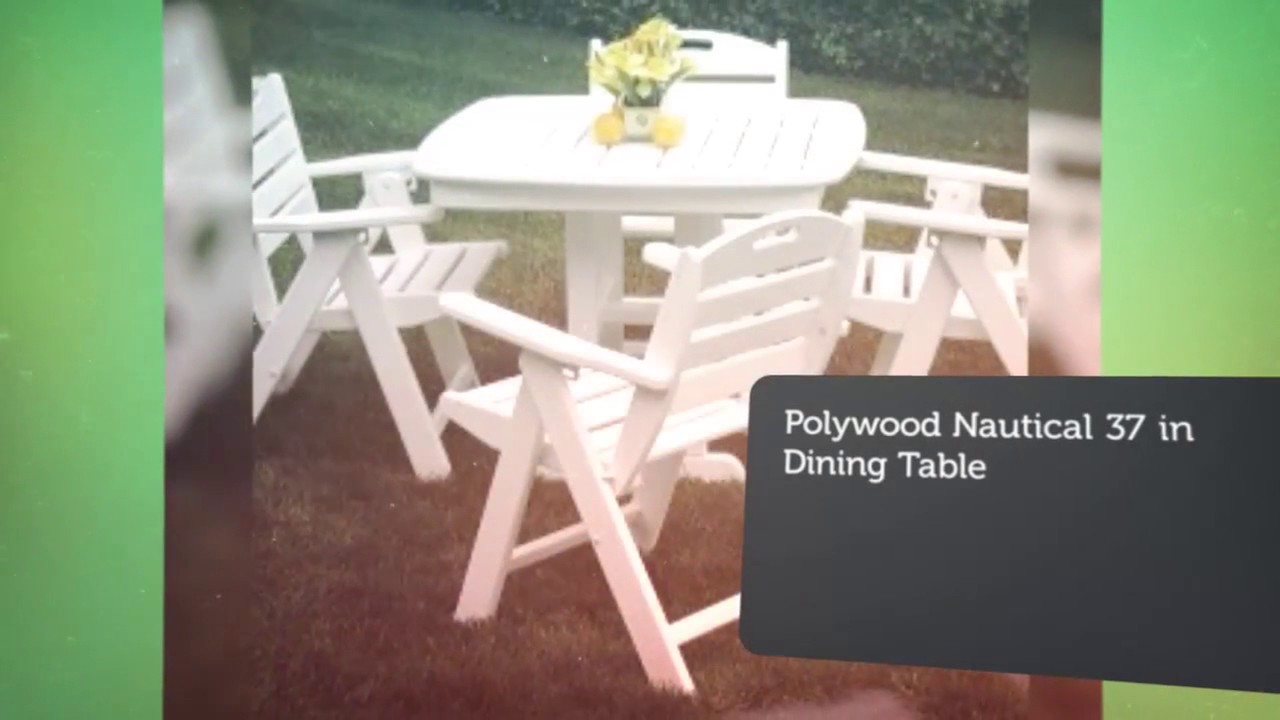 Buy polywood table Premium Poly Patios YouTube