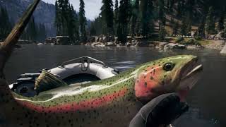 Far cry 5 Fishing on the river