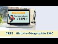 Replay crpe  russir lpreuve dhistoire gographie emc 