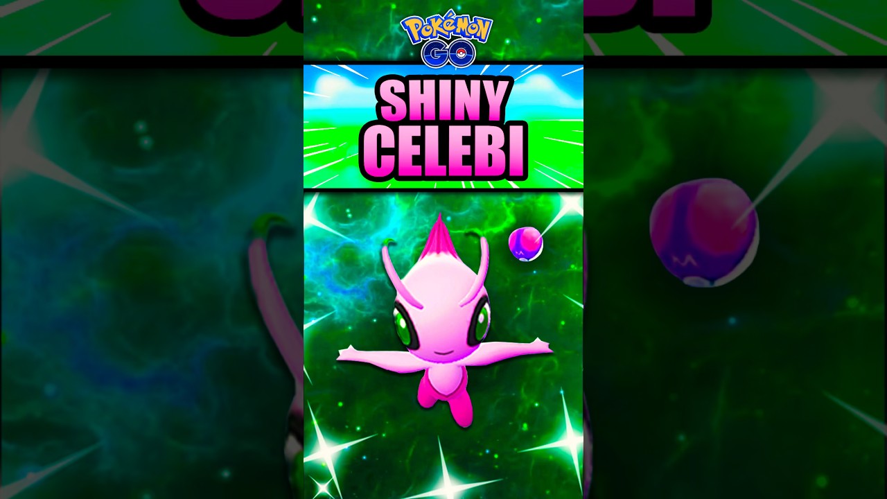 Catching a SHINY Celebi!