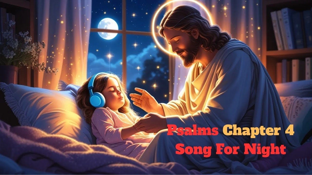 🌙 Psalms 4 Calm Sleep Music 😴🎶 | Peaceful Night Prayer & Soothing ...