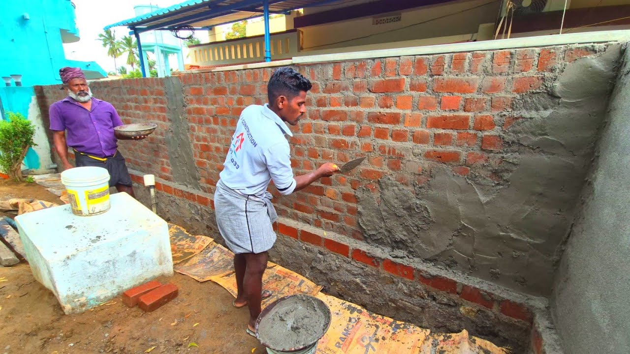 Техника штукатурки стен _Навыки наружной штукатурки цементными составами | Штукатурка стен
