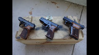 Comparison - German Police Pistols (P5 vs P6 vs P7)