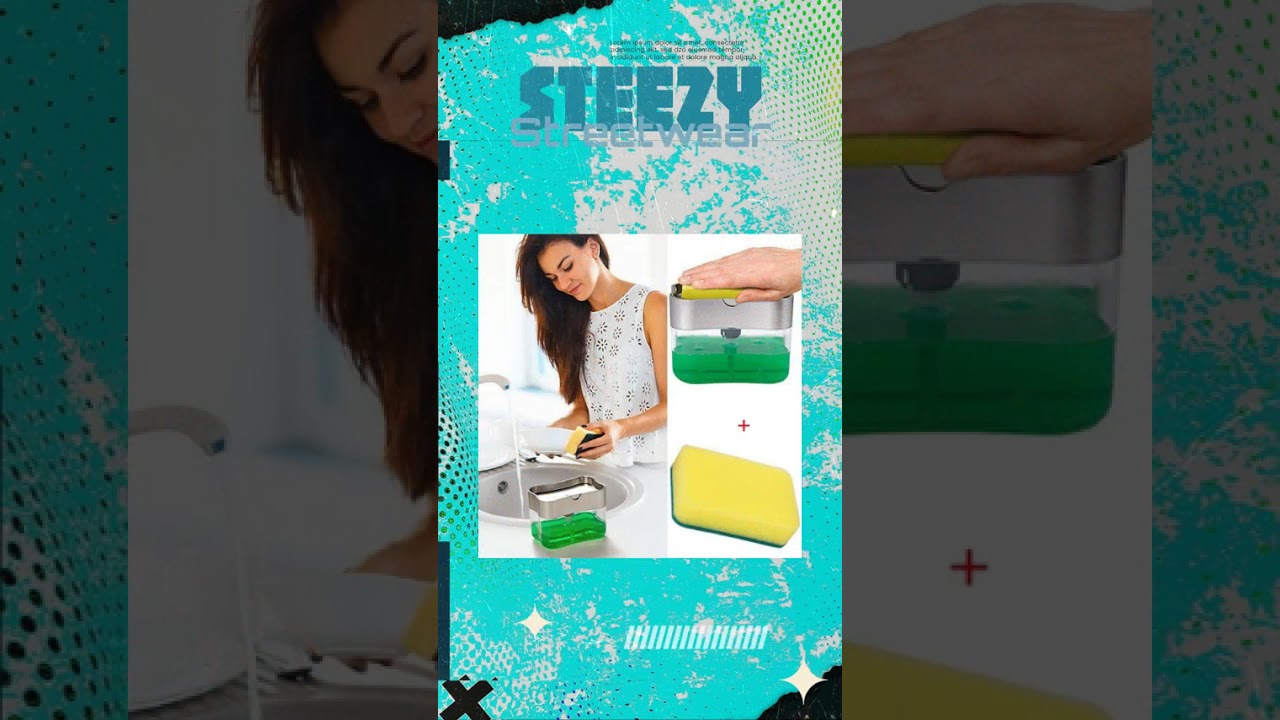 Household brush pot presser dish wash dish brush