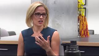 Kyrsten Sinema shares her personal journey and advice with ASU students | Cronkite News