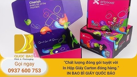 Điều gì làm nên sự khác biệt của hộp giấy Carton từ In Bao Bì Quốc Bảo?