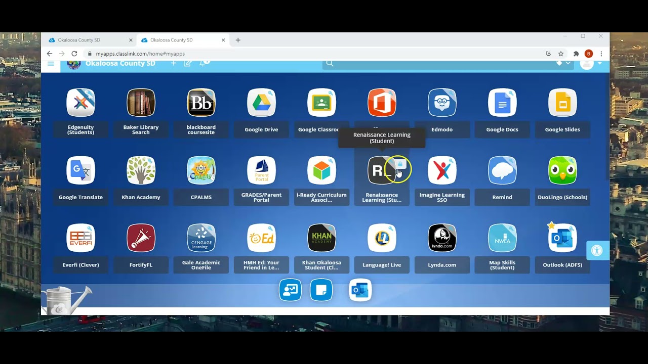 How Students Report an Issue in ClassLink YouTube