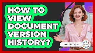 Famous How To View Document Version History? Wealth