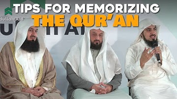 Tips for memorizing the Qur