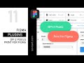 #11 Figma Plugins. Как подготовить файл к печати. Обзор плагинов DPI-2-Pixels, Print for figma.