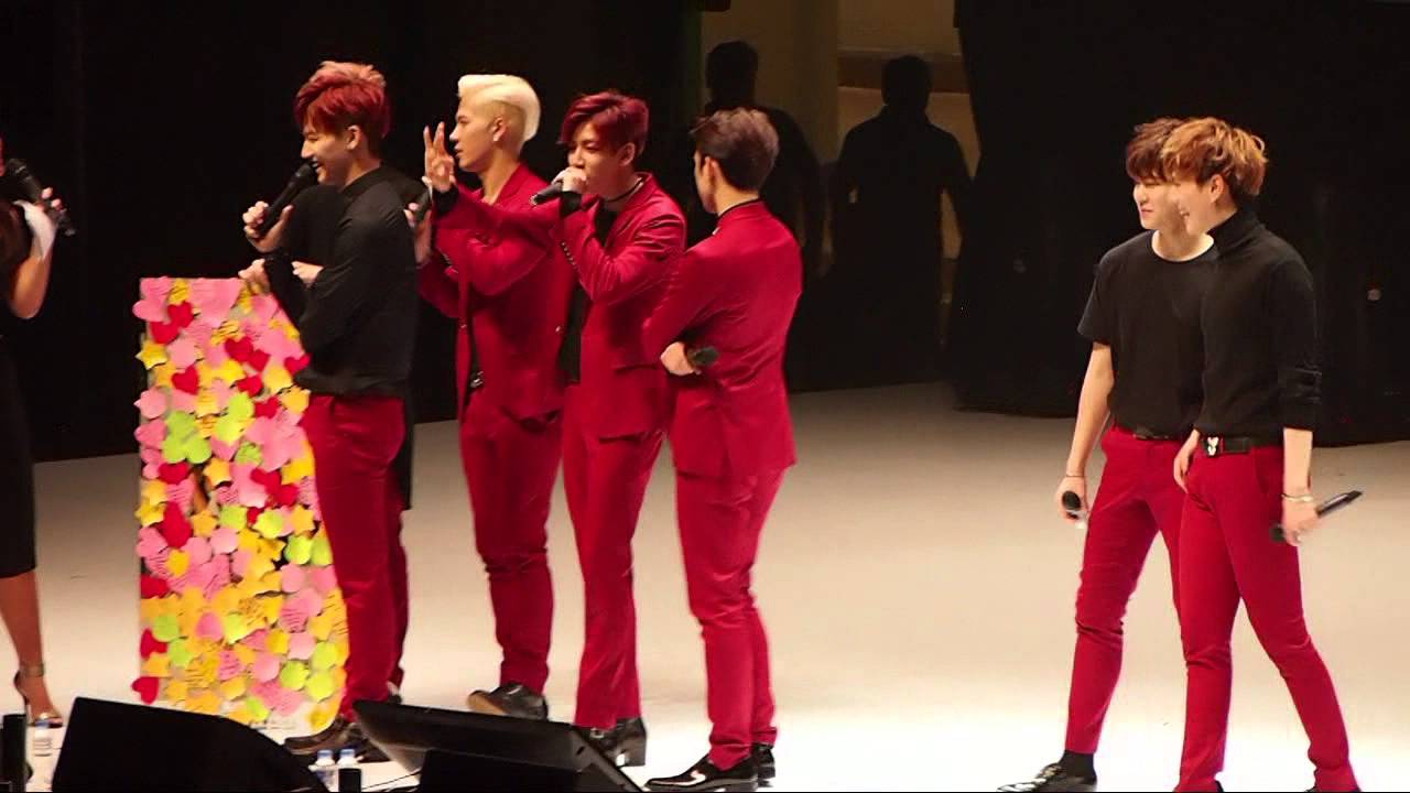 GOT7 Q&A Mark JB Jackson Cut [First Fanmeeting in Manila]