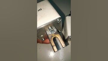 High rupturing capacity fuse checking. #electrical #hrc #fuse