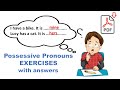 Possessive Pronouns Quiz