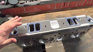 Speedmaster Pontiac heads Bad News on port alignment 6x Heads Pontiac 400