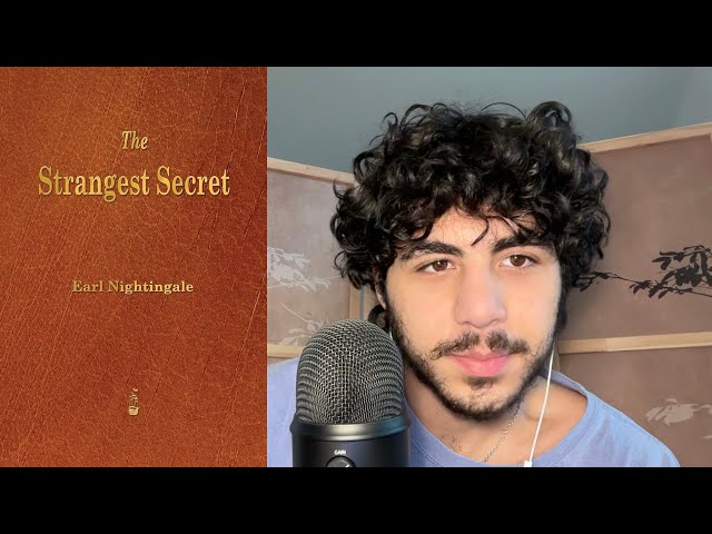 ASMR Earl Nightingale's Strangest Secret (soft spoken)