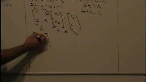 Solving a System using Cramer