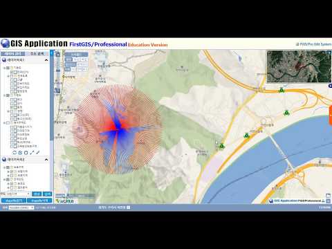 [OpenLayers] 가시권 분석(WPS Plugin RadialLineOfSight)
