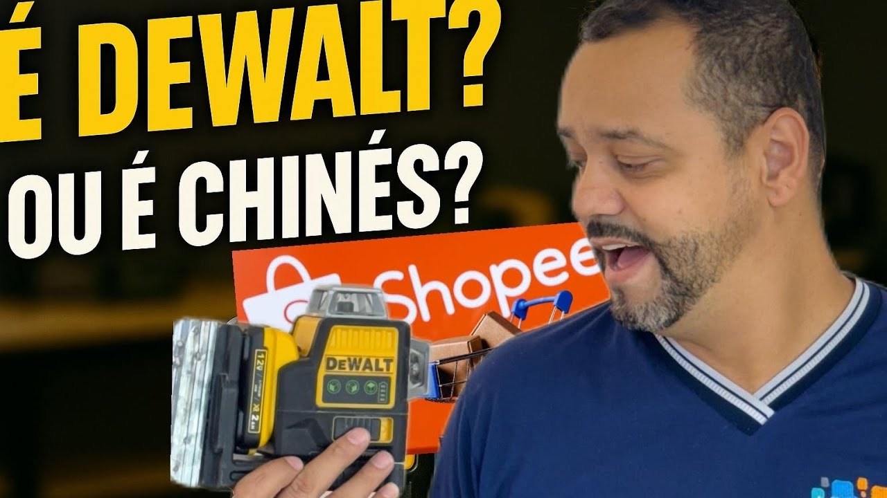 Nível a Laser DeWalt da Shopee: Original ou Falsificado? (Veja Antes de Comprar!)”