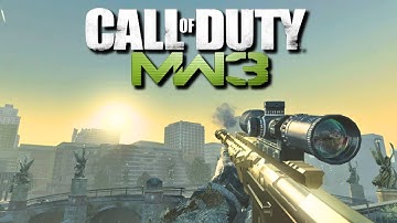 Nostalgic MW3 Drop Zone Sniping Multiplayer Gameplay
