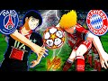 Psg vs bayern munich in captain tsubasa  rise of new champions