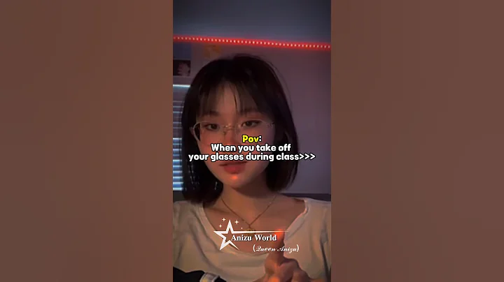 Take off your glasses during class ~~~😫💌#blackpink #aestheic #kpop @QueenAnizu