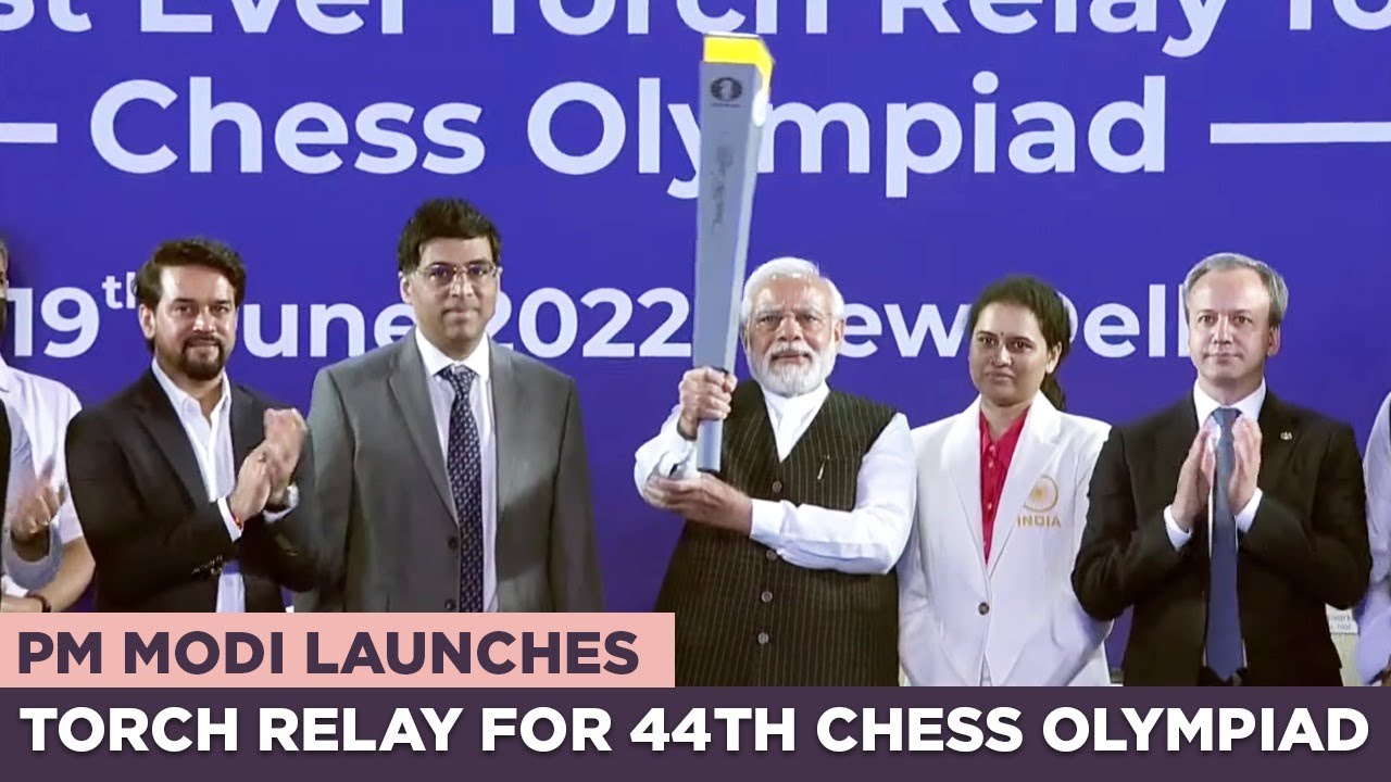 Chess Olympiad Torch Relay Gets Grand Welcome In City