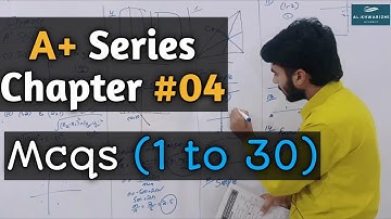Solved Mcqs 1 to 30 of chapter 04 of A+ up to dates|A+ plus Series | Fsc part 2