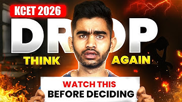 Low Ranks in KCET 2025 - Taking a Drop is the Right Option?? | Complete Explanation🔥