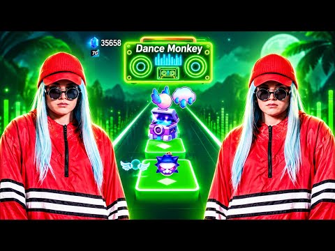 Dance Monkey Theme Song - Tiles Hop Edm Rush | Music Game 🎵🔥 | V Gamer 💥😎