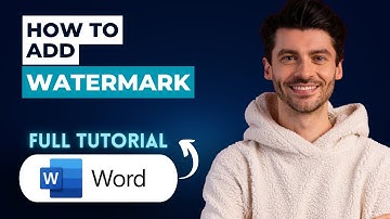 How to Add Watermark in Microsoft Word [2025 Guide]