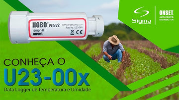 U23-00x - Data Logger De Temperatura e Umidade HOBO