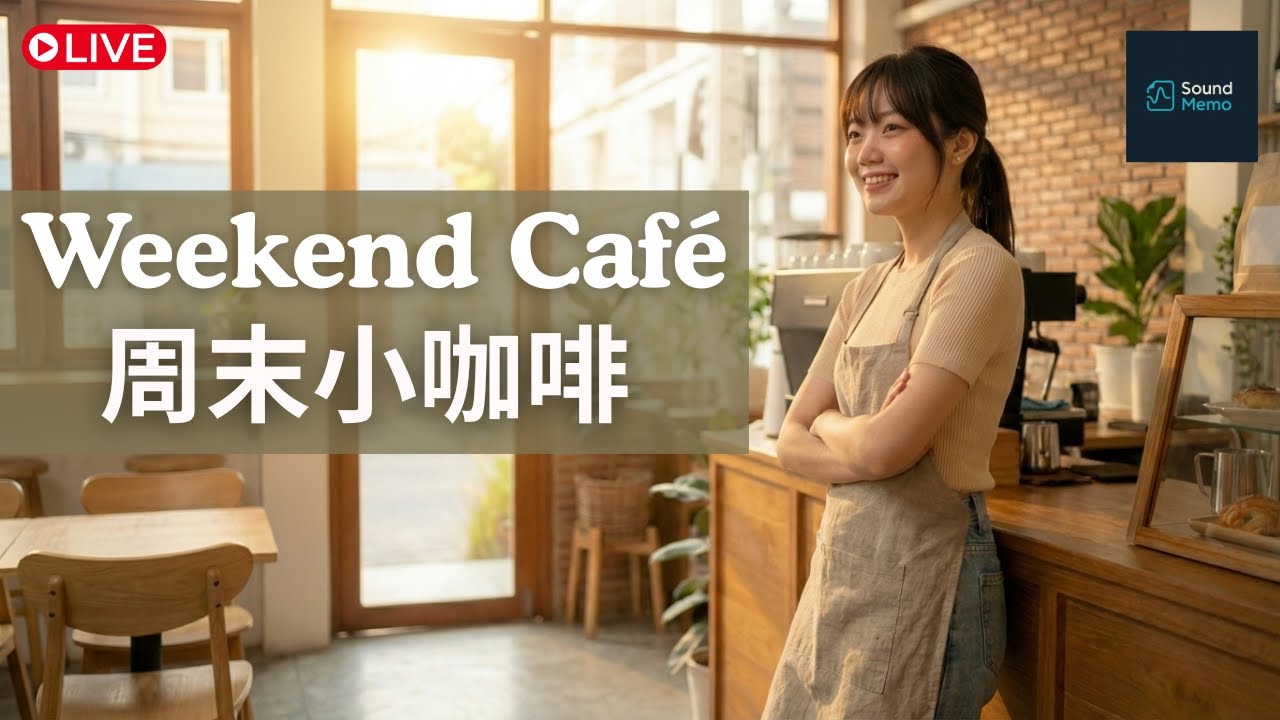 Weekend Café Instrumental LIVE ☕ | 周末小咖啡 · Relaxing Background Music