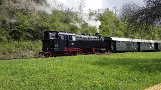 BB 262 auf der Sauschwänzlebahn in besten Zustand am 28.04.2019