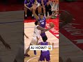 AJ Dybantsa with the hang and the finish 😮‍💨