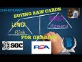 HOW TO BUY RAW SPORTS CARDS FOR GRADED FLIPS.  TIPS FOR SAVING MONEY AND INCREASING PROFITS. ZION