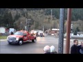 Josh tow truck procession tribute