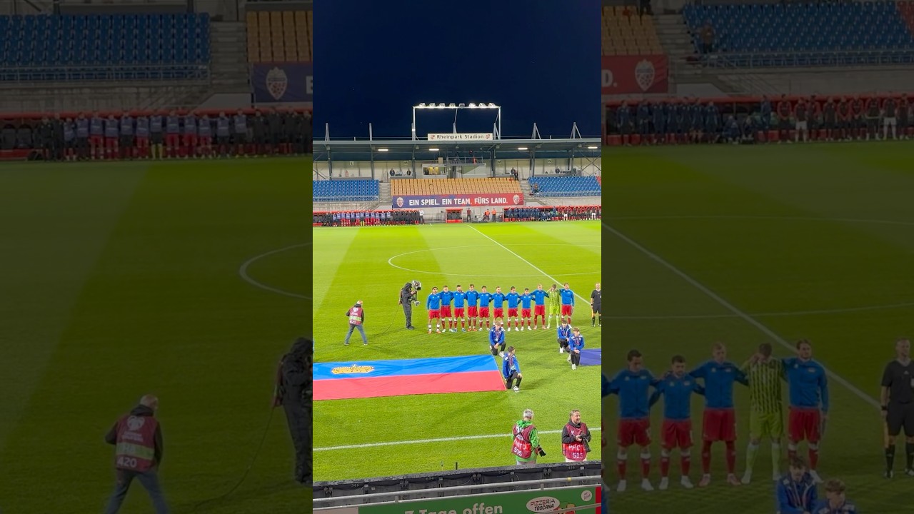 Liechtenstein national anthem 🇱🇮 Liechtenstein - Belgium 🇱🇮🇧🇪 World Cup 2026 Qualifiers